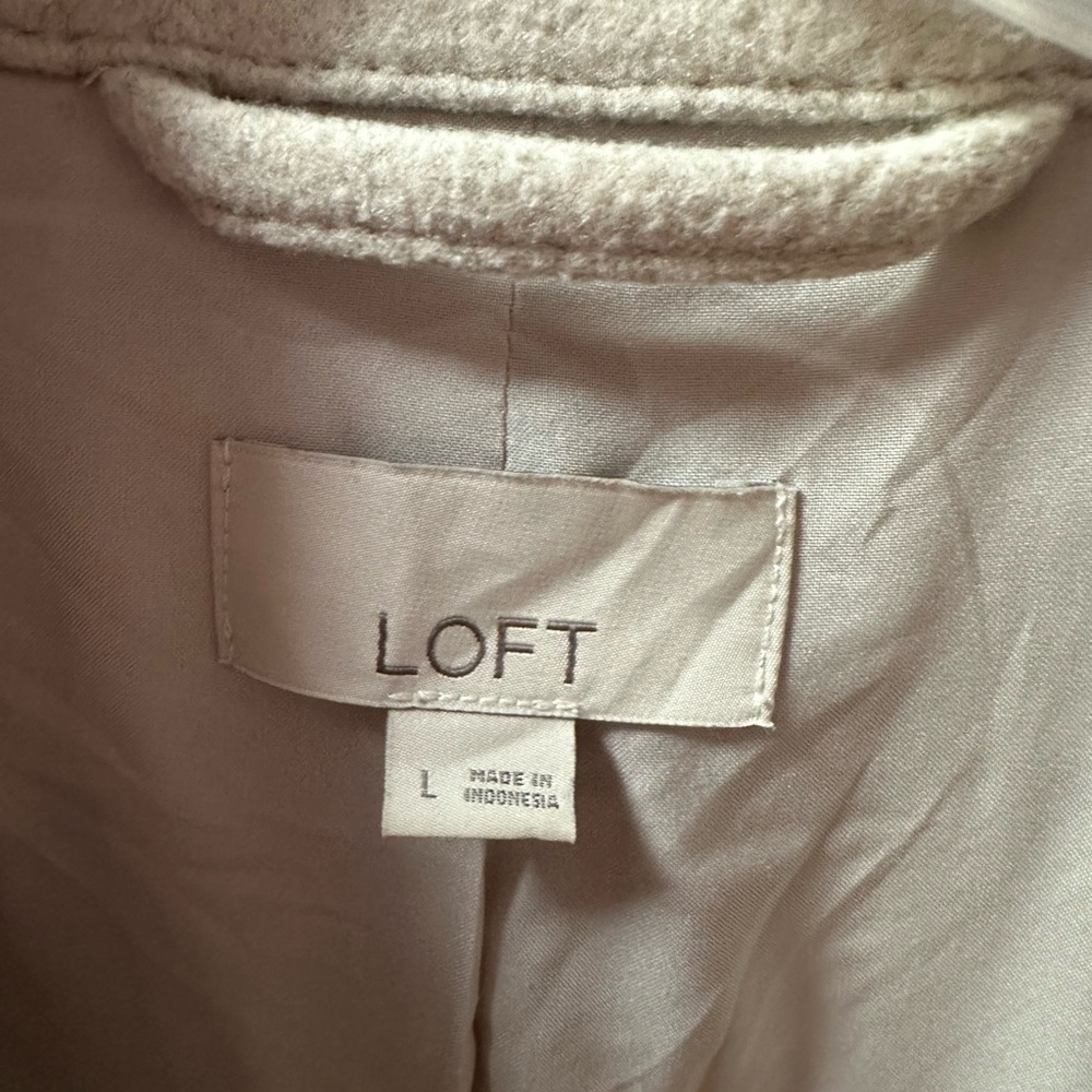 LOFT Light Tan Utility Jacket - Picture 4 of 11